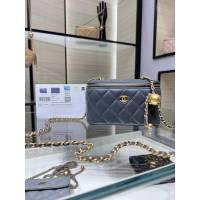 Chanel專櫃新款鏈條女包 香奈兒22B新品金球長盒子長方鏈子盒 AP2303Y djc5911