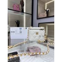 Chanel專櫃新款羊皮鏈條女包 香奈兒22C新品新色小盒子可調節鏈條小金球AP1447Y djc6333