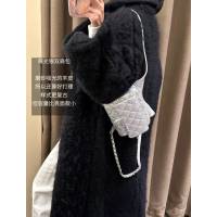 Chanel專櫃新款鏈條女包 香奈兒4621新款雙肩背包 djc6407