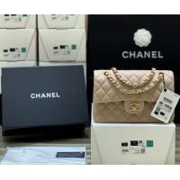 Chanel專櫃全新至尊版本CF鏈條斜挎女包 香奈兒A01112經典原廠皮手袋中號口蓋包 djc6698