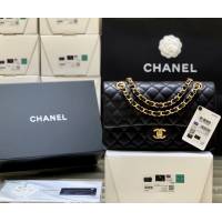 Chanel專櫃全新至尊版本CF鏈條斜挎女包 香奈兒純原廠CF25中號經典款 djc6699