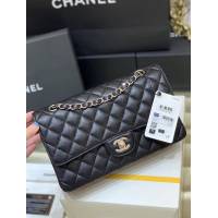Chanel專櫃全新至尊版本CF鏈條斜挎女包 香奈兒A01112經典原廠皮手袋中號口蓋包 djc6799