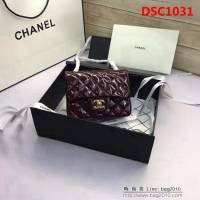 香奈兒CHANEL 升級版A1115金銀鏈條單肩斜挎包 DSC1031
