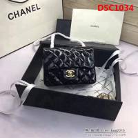 香奈兒CHANEL 升級版A1115金銀鏈條單肩斜挎包 DSC1034