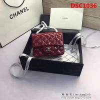 香奈兒CHANEL 升級版A1115金銀鏈條單肩斜挎包 DSC1036