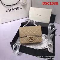 香奈兒CHANEL 升級版A1115金銀鏈條單肩斜挎包 DSC1038