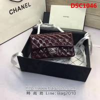 香奈兒CHANEL 升級版A1116小羊皮金銀鏈條單肩斜挎包 DSC1046