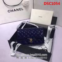 香奈兒CHANEL 升級版A1116小羊皮金銀鏈條單肩斜挎包 DSC1054