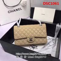 香奈兒CHANEL 升級版A1112小羊皮金銀鏈條單肩斜挎包 DSC1061