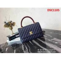 香奈兒CHANEL中號Chanel Coco handle全新頂級翻蓋單肩鏈條手柄包 肩帶可拆卸 DSC1105