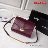 香奈兒CHANEL新品Chanel2018最新火爆款 復古設計小牛皮單肩斜跨包 DSC1112