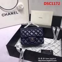 香奈兒CHANEL 升級版A1115進口小羊皮全新經典金銀鏈肩背斜挎包 DSC1172