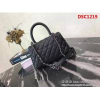 香奈兒CHANEL小號Chanel Coco handle全新頂級翻蓋單肩鏈條手柄包DSC1219