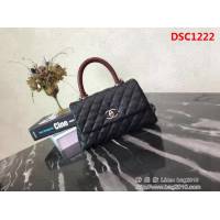 香奈兒CHANEL小號Chanel Coco handle全新頂級翻蓋單肩鏈條手柄包DSC1222