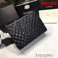 香奈兒CHANEL 50995 經典系列 魚子醬牛皮時尚休閒手提單肩包 DSC1262