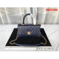 香奈兒CHANEL Coco handle全新頂級翻蓋單肩鏈條手柄包 DSC1580