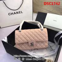 香奈兒CHANEL 升級版A1112全新經典小羊皮金銀鏈條單肩斜挎包 DSC1742