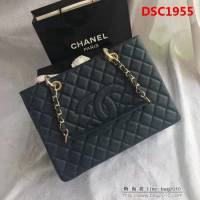 香奈兒CHANEL 50995 經典系列 魚子醬牛皮方形風格雙鏈條包 DSC1955