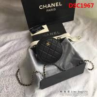香奈兒CHANEL 706572018新款菱格復古盒子造型鏈條挎包 DSC1967