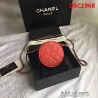 香奈兒CHANEL 706572018新款菱格復古盒子造型鏈條挎包 DSC1968