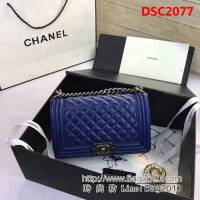 香奈兒CHANEL A67086菱格原版羊皮單肩斜挎鏈條包 DSC2077