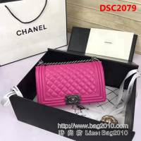 香奈兒CHANEL A67086菱格原版羊皮單肩斜挎鏈條包 DSC2079