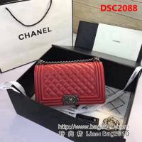 香奈兒CHANEL A67086菱格原版羊皮單肩斜挎鏈條包 DSC2088