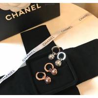 chanel耳環 原單品質 玫瑰花耳環 925純銀 小香經典Logo香奈兒山茶花  gzsc1335