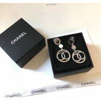 chanel耳環 新款圓環 齒輪 原單純銀針 香奈兒耳釘耳環  gzsc1415
