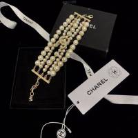 chanel手鏈 香奈兒奢華系列手鏈 施華洛珍珠全手工項鏈  gzsc1455