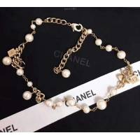 chanel手鏈 18香水瓶 珍珠項鏈 2用項鏈 可以繞2圈用作手鏈  gzsc1461