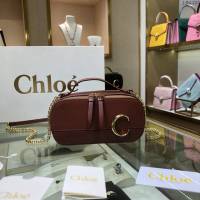 Chloe女包 克洛伊經典C Bag鏈條相機包 Chole手提肩背斜挎包  jjh1223