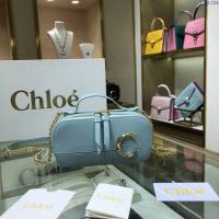Chloe女包 克洛伊經典C Bag鏈條相機包 Chole手提肩背斜挎包  jjh1224