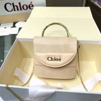 Chloe女包 克洛伊經典Aby lock蜥蜴紋圓環鏈條手袋 Chole手提肩背斜挎包  jjh1352