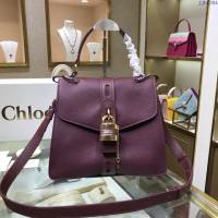Chloe女包 克洛伊經典Aby粒面小牛皮鎖頭包 Chole手提肩背斜挎包  jjh1354