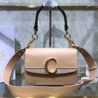 Chloe女包 克洛伊經典C形飾扣寬肩帶包包 Chole手提肩背斜挎包  jjh1372