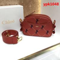 Chloe克洛伊 迷你Signature 駿馬刺繡圖案 鉚釘裝飾 小牛皮手袋 1805  ypk1048