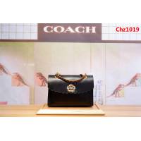 COACH蔻馳 女士立體花朵 鎖扣復古斜挎鏈條包 26733 Parker手袋款型  Chz1019