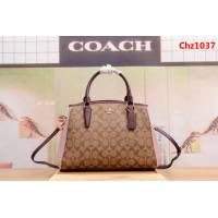 COACH蔻馳 最新款 C家戴妃拼色 單肩斜挎女包 F57492 今年的流行系列  Chz1037