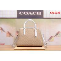 COACH蔻馳 最新款 C家戴妃拼色 單肩斜挎女包 F57492 今年的流行系列  Chz1039
