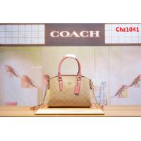 COACH蔻馳 F29434 新款PVC 小號戴妃包 手提單肩斜挎包  Chz1041