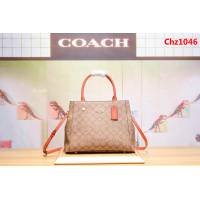 COACH蔻馳 56727 多功能貴婦包 包身有型 經典coach大c紋  Chz1046