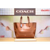 COACH蔻馳 獨家新款 蔻馳全頭層牛皮購物袋 F58660*  Chz1053