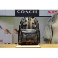 COACH蔻馳 專櫃原單 正品開版 新款徽章迷彩 男士雙肩包 59906 時尚潮流  Chz1075