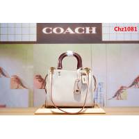 COACH蔻馳 54536 超級實用性 顆粒紋頭層牛皮  Chz1081