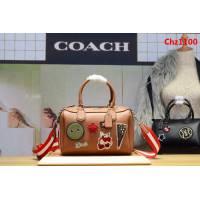 COACH蔻馳 海外代購 正品開版 新款11897 最潮最火爆 徽章元素  Chz1100
