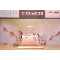 COACH蔻馳 C家新款 11920 漆皮壓花枕頭包 容量大 可單肩斜挎  Chz1104