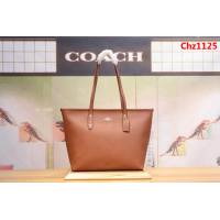 COACH蔻馳 全皮包 原單級別 頭層牛皮Coach全皮購物袋 37266 手提斜挎包  Chz1125