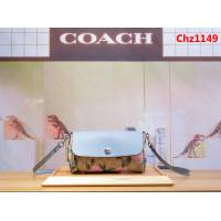 COACH蔻馳 2018春夏新款 28188翻蓋 彩色印花 雙面翻轉包蓋 單肩斜挎小包  Chz1149