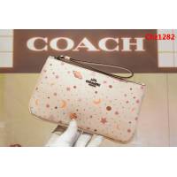 COACH蔻馳 原單 專櫃新款 29418 手挽包 白色櫻桃零錢包  Chz1282
